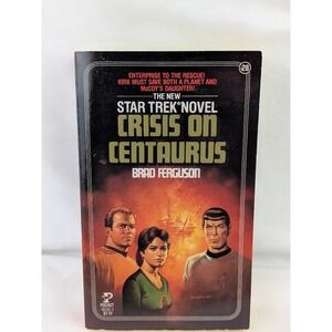 Pocket Books PaperbackStar Trek Crisis on Centaurus Sci-Fi 1986